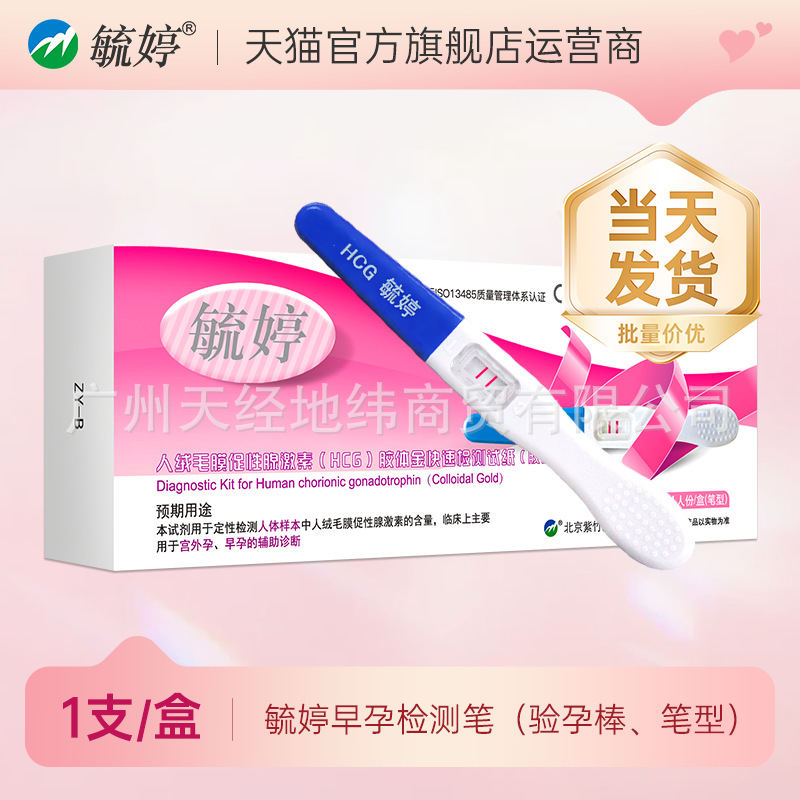 Yuting Pregnancy Test Stick Pen-Type Pregnancy Test Paper Early Pregnancy Detection Pen Early Pregnancy Pen Hcg Pregnancy Preparation Pregnancy Test Pen Card