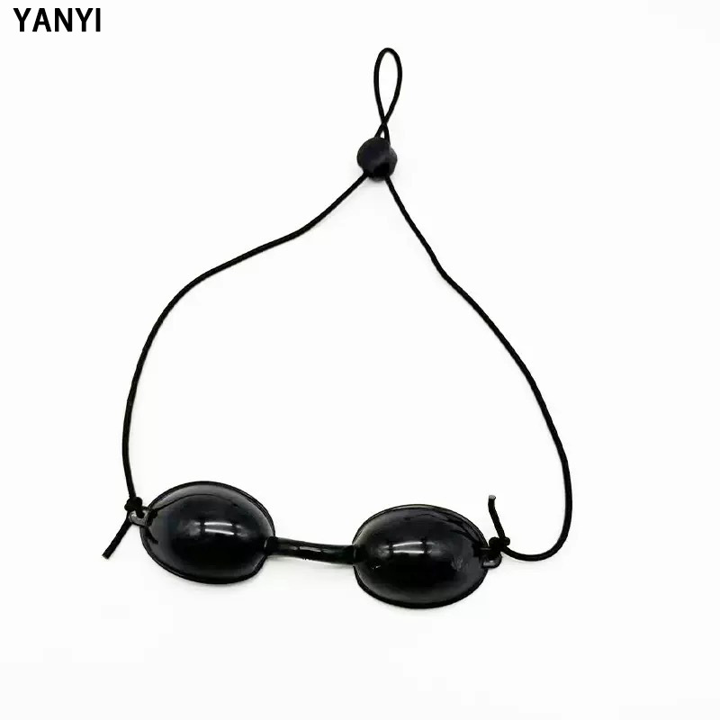 Большие очки с подсветкой, маленькая маска для глаз, спектрометрическая маска для глаз, маска для омоложения с фотоном, мягкая фотомаска