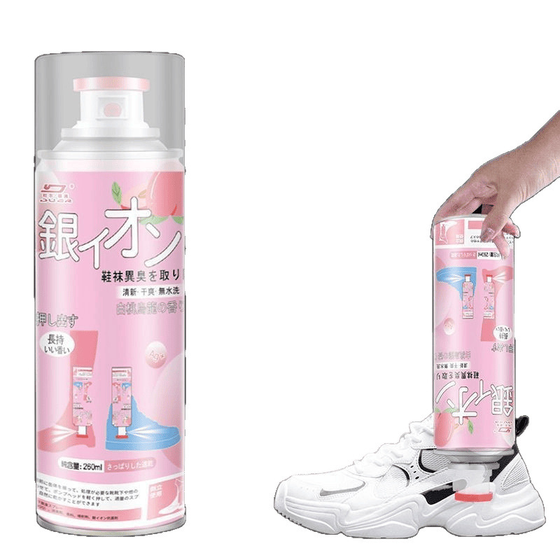 Shoes and Socks Deodorant, Disinfectant, Foot Odor Spray, Basketball Shoes Freshening and Odor Removal Novan