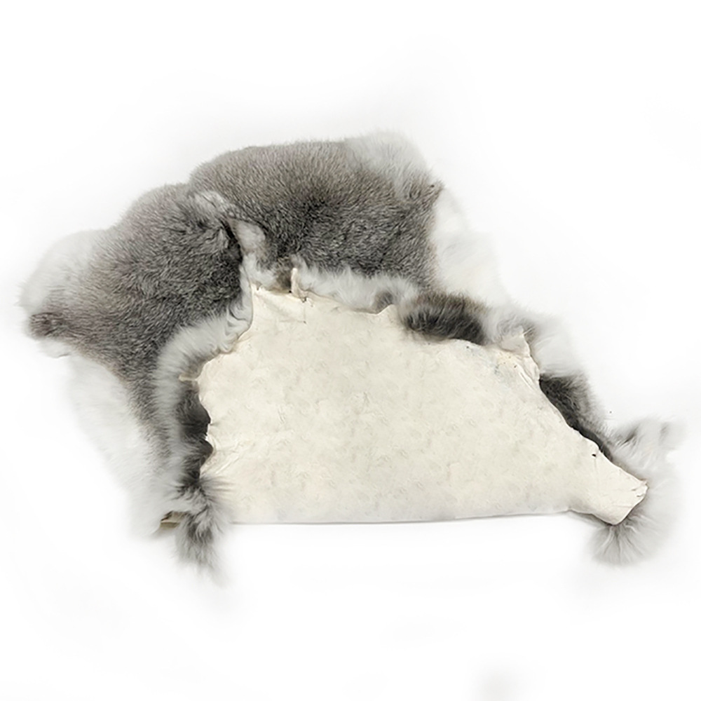 Ready Supply of Raw Materials, Whole Piece of Real Rabbit Skin, Car Mat, Knee Pads, Waist Pads, Warm Fur, Natural Blanket, Fur All in One