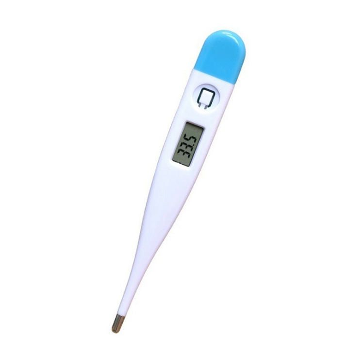 Cross-Border Electronic Thermometer English Soft-Head Thermometer Infant Thermometer Home Digital Display Cartoon Thermometer