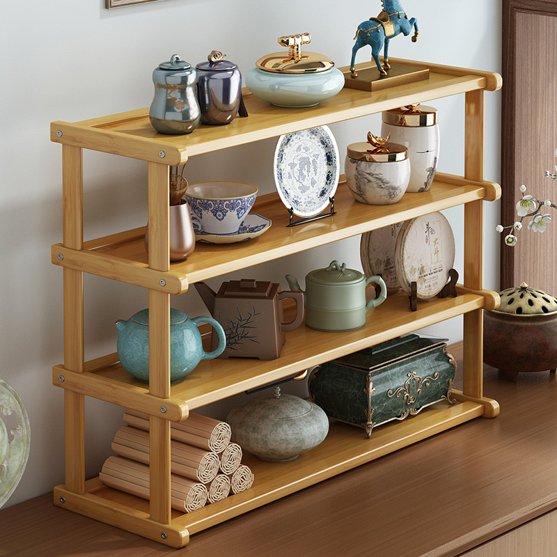Настольный стеллаж для хранения чайных чашек с дренажом, многоуровневый стеллаж для чайных наборов