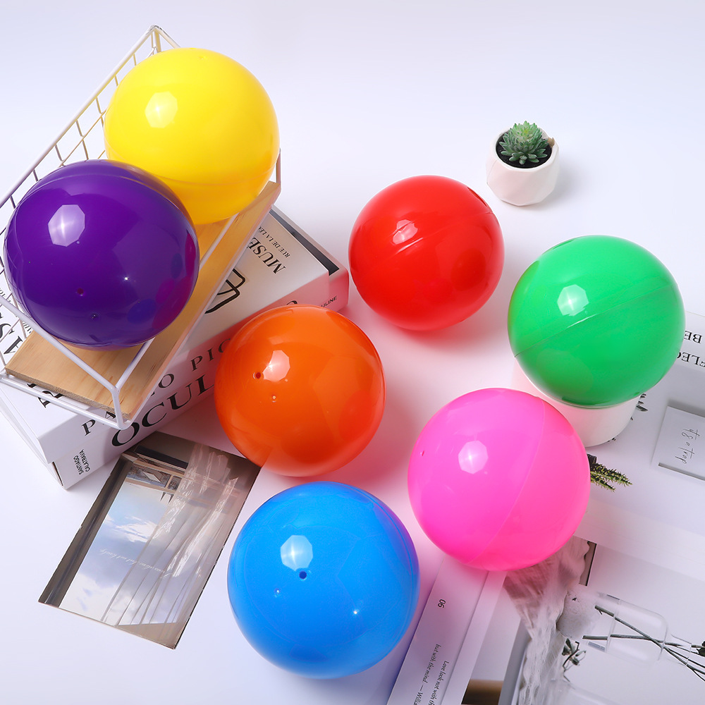 Multi-specification Plastic Gashapon Wholesale Shopping Mall Gashapon Machine Special Children Creative Gift Ball Lottery Toy Ball Now