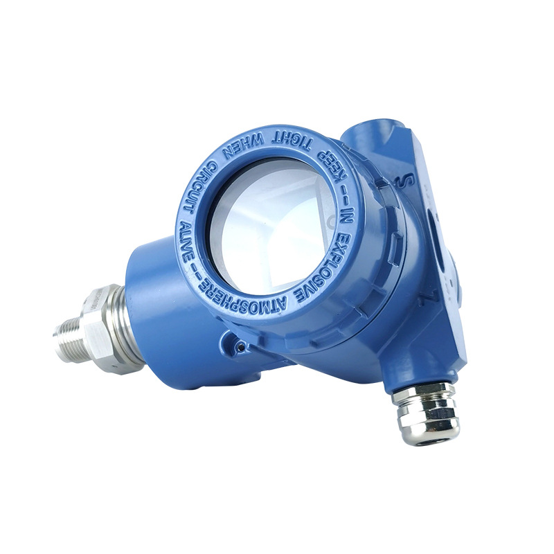 Threaded High-Precision Direct-Mounted Pressure Transmitter Digital Display Explosion-Proof Intelligent Pressure Sensor Water Pressure Air Pressure Hydraulic