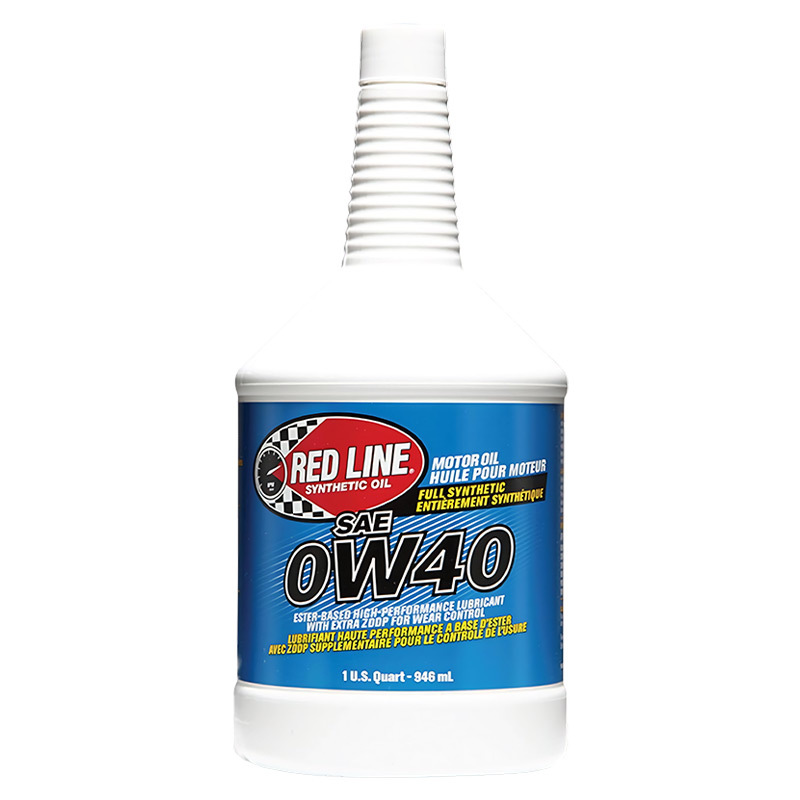 Redline Red Line 0W-40 Polyester Fully Synthetic Engine Oil Engine Lubricant US Imported SN