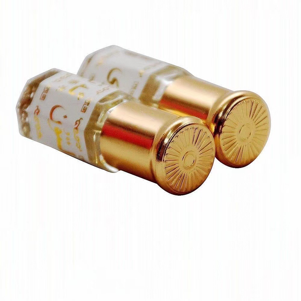 3ml Non-alcohol Pakistan Gold Perfume Saudi Arabia Hundred Flowers and Fruit Perfume Rolling Beads Hot Selling in Foreign Trade
