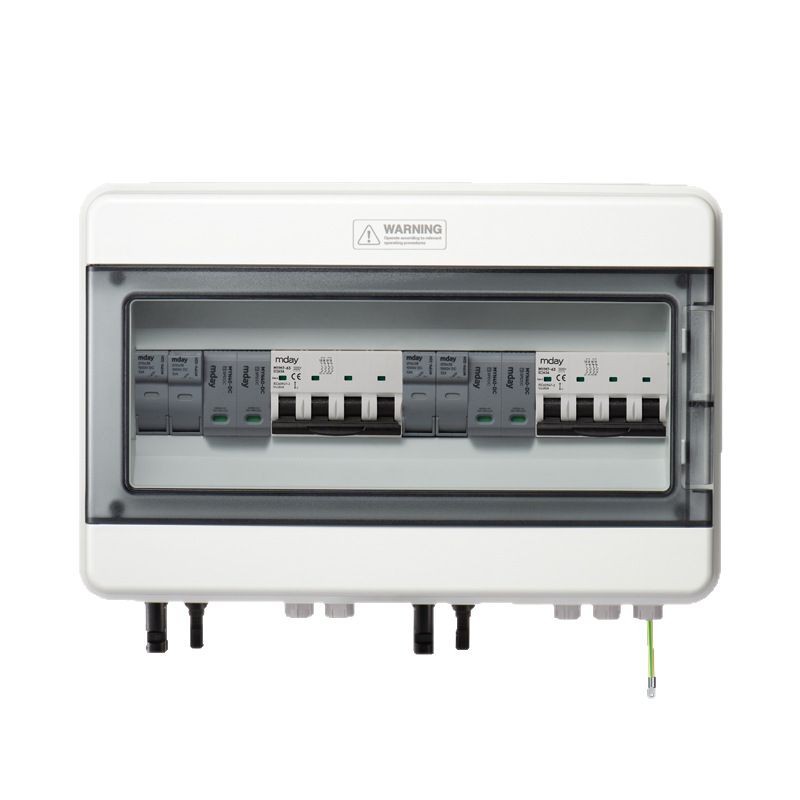 Solar Plastic Shell Pv Photovoltaic Combiner Box Dc1000V Photovoltaic Dc Photovoltaic Grid-Connected Complete Set of Combiner Box