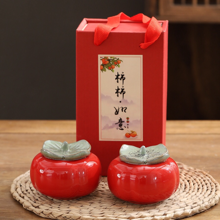 Wedding Decorations, Everything Goes Well, Persimmon Creative Wedding Candy Box, Tea Can, Company Moving to New Home, Wedding Souvenir