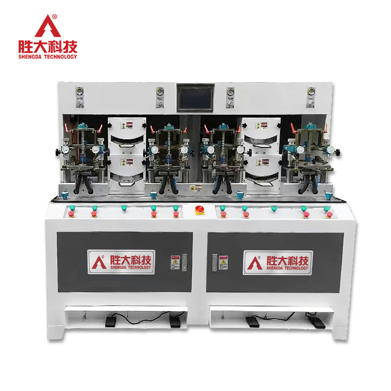 Shengda Technology Guangdong Air and Oil Pressure Positioning System Intelligent Steam Four Heat Four Cold Toe Shaping Machine Factory Direct Sales