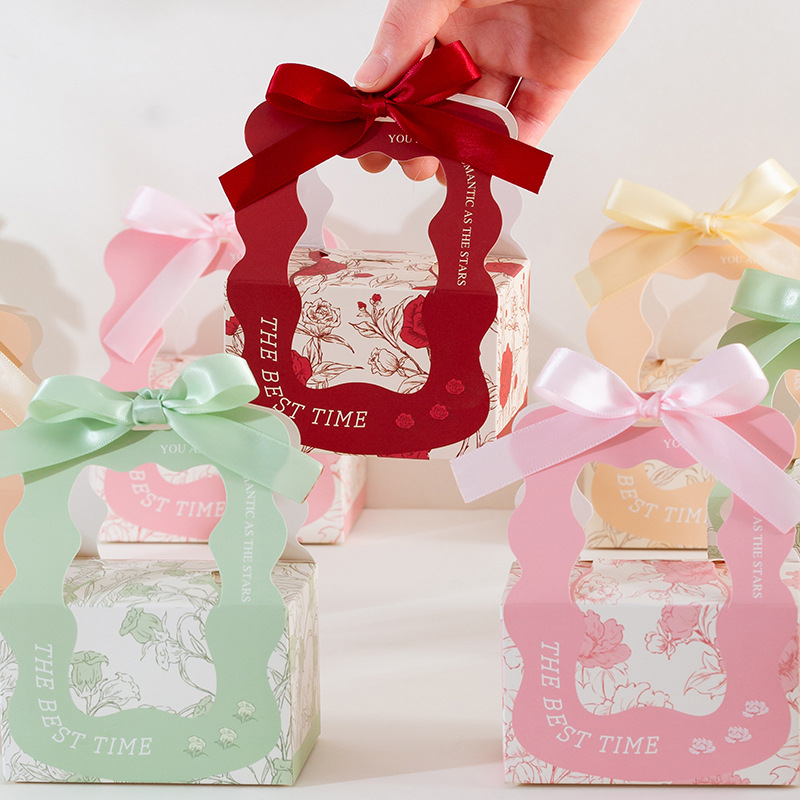 New Wedding Candy Box, High-End Wedding Candy Box, Wedding Souvenir, Wedding Candy Box, Ins Satchel Candy Box