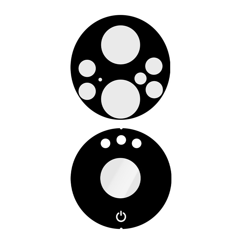 Acrylic Digital Display Screen Silk Screen Pc Lens Panel Plus Hard Pc Plastic Lens Acrylic Sign Anti-Scratch