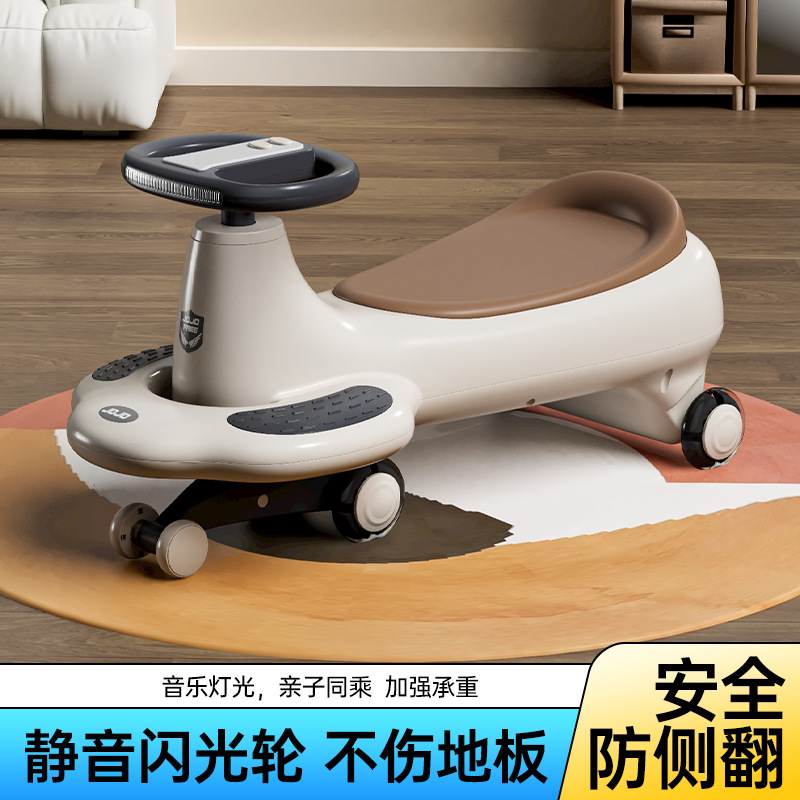 Детский автомобиль-орех 1-8 лет, противоопрокидывающийся, музыкальные бесшумные колеса, расширенная версия