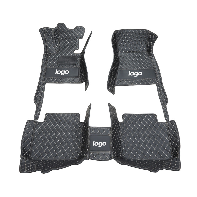 Car mats foreign trade Europe and the United States cross-border manufacturers right rudder car Amazon left rudder car fully surrounded by double silk ring mats