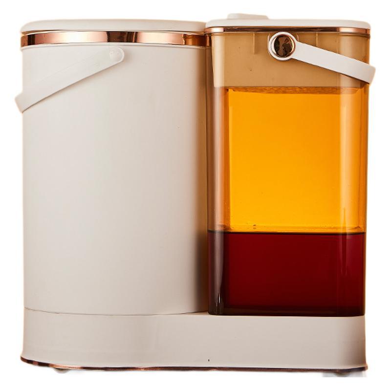 Tea bucket filter tea bucket tea residue bucket drain bucket tea bucket tea table trash can tea set accessories wet and dry separation waste bucket