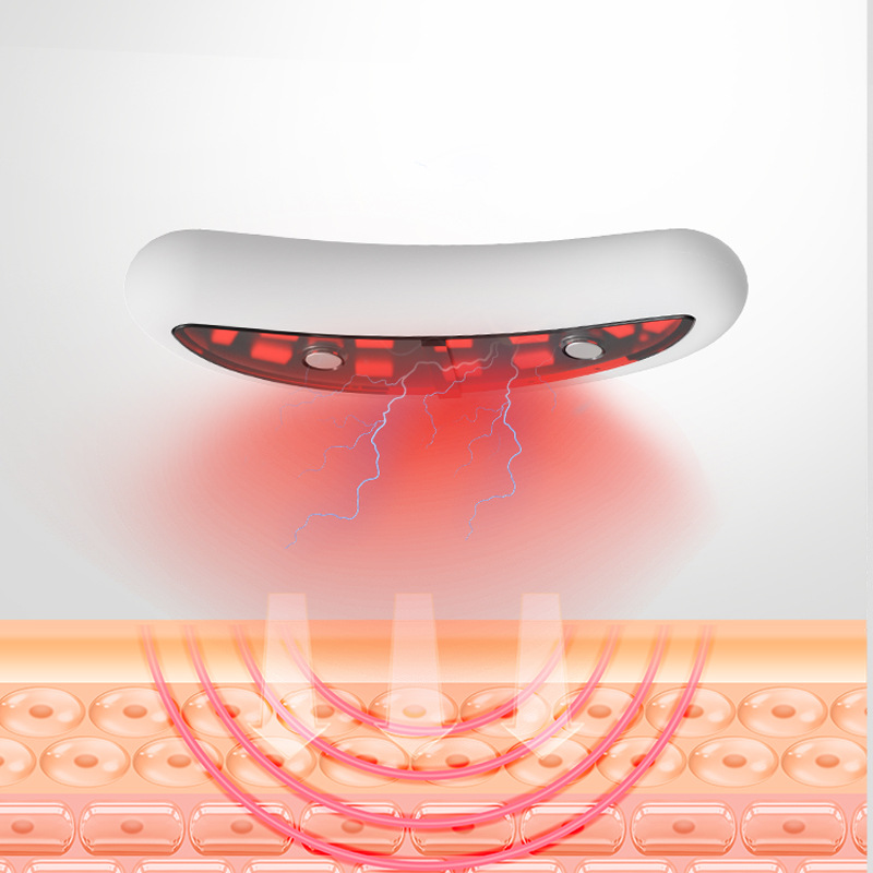 Cross-Border Ems Eye Beauty Device for Home Use, Massage, Anti-Wrinkle, Dark Circle Care, Eye Bag Red Light Micro-Current Introduction Beauty Device