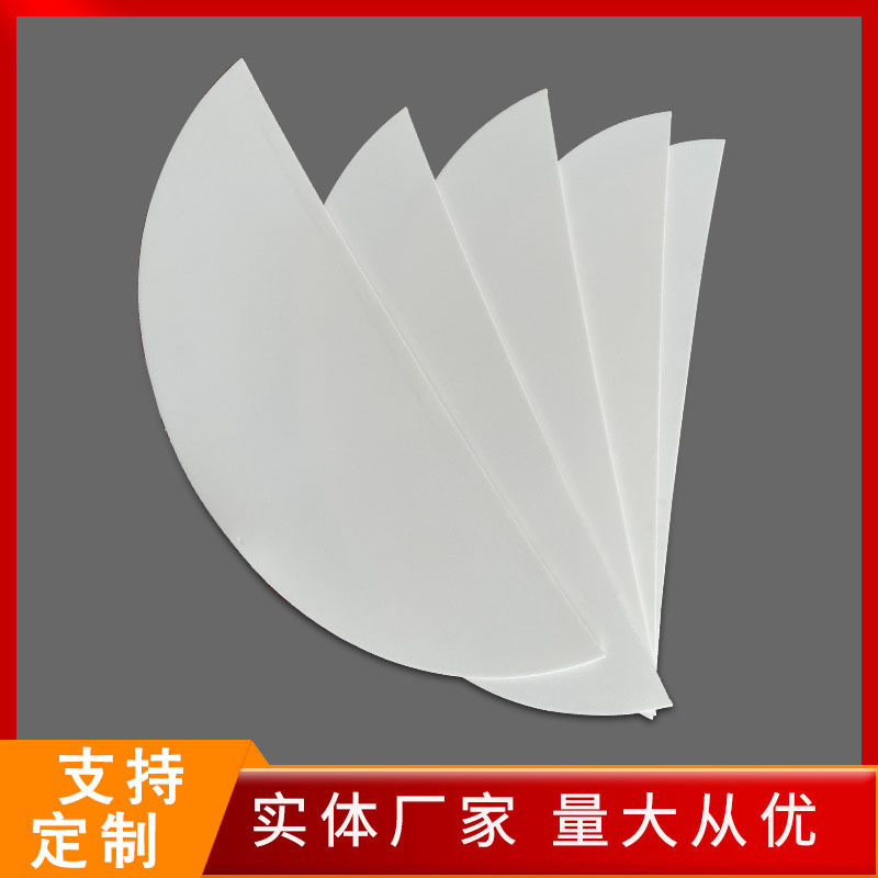 White PE plastic sheet sunscreen visor styling brim hat accessories hat material factory processing
