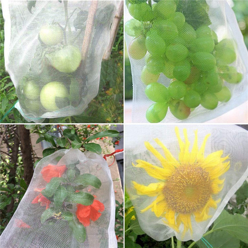 Fruit Bagging, Insect-Proof and Bird-Proof Gauze Mesh Bag, Strawberry Bagging, Breathable Grape Bag, Fig Guava Insect-Proof Mesh Bag