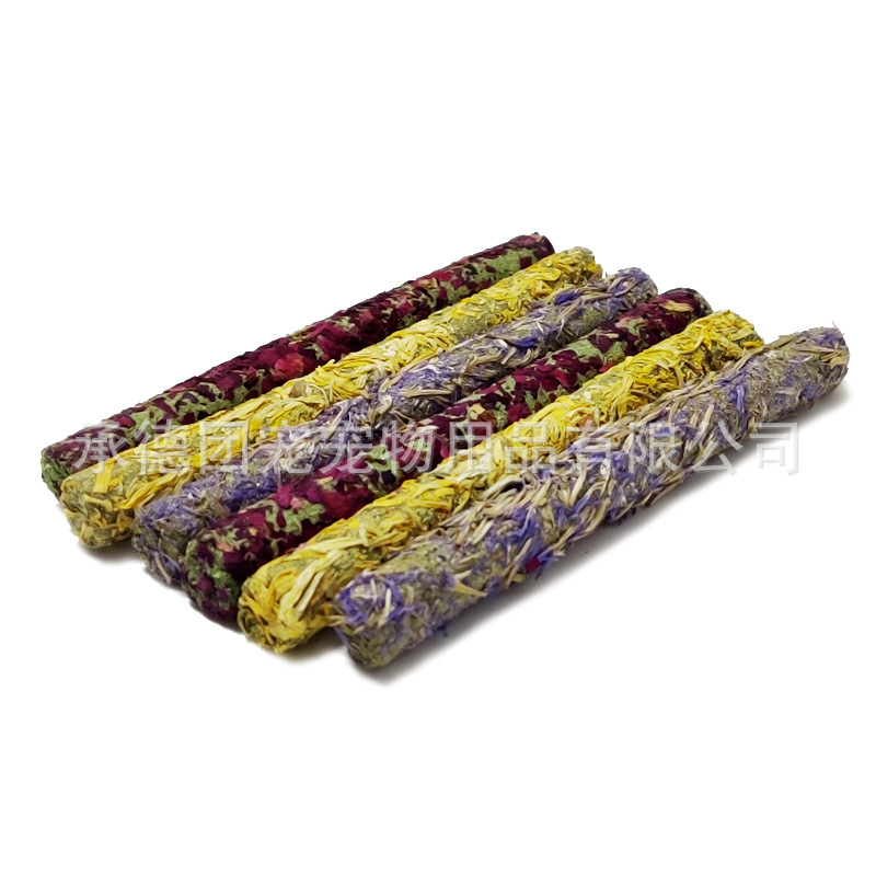 Petal Grass Sticks, Rabbits, Guinea Pigs, Chinchillas, Petals, Alfalfa, Timothy Grass Sticks, Teething Snacks, Pet Supplies