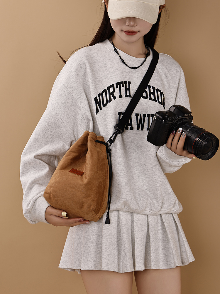 Micro Single Protective Cover SLR Sleeve for Nikon Canon Sony Fuji Portable Lens Camera Bag