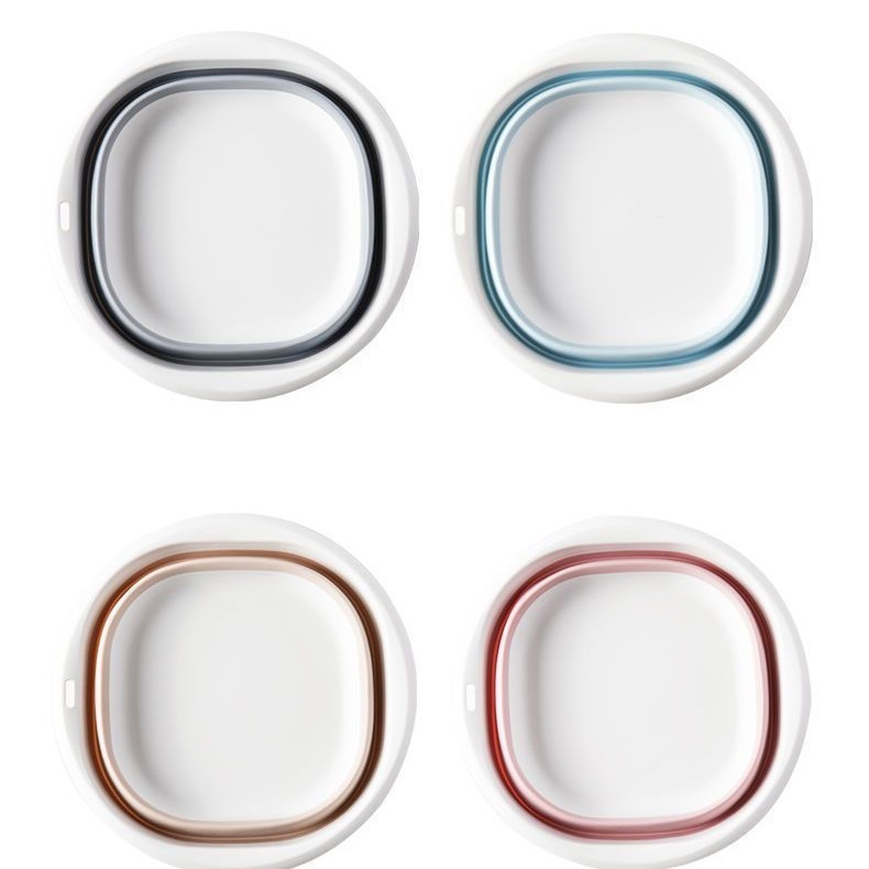 Home Storage Foldableing Basin Can Be Hung Thickeneded Washbasin Household Baby Laundry Basin Wholesale Creative Foldableing Basin