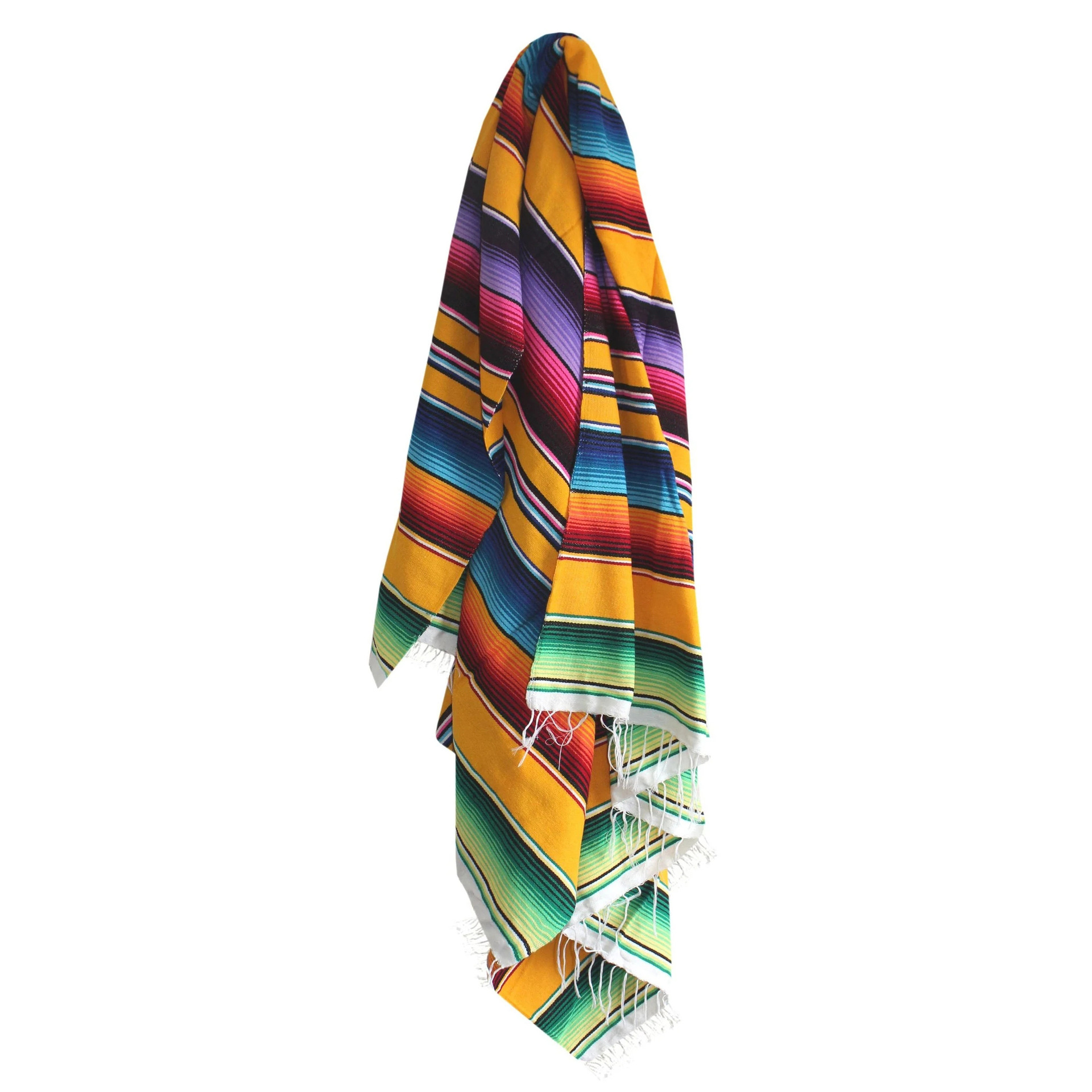 Mexican Table Runner Aboriginal Handmade Tablecloth Mexican Blanket Navalho Blanket Polyester Cotton Woven Knitted Blanket