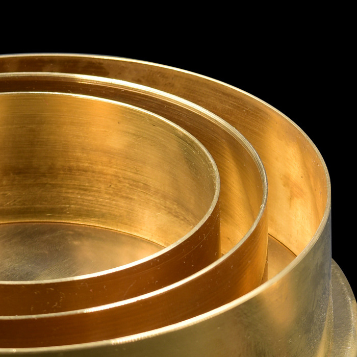 Xizang Buddhism Instrument Pure Brass Manza Plate for Home Use Manza Plate Mancha Luo small size