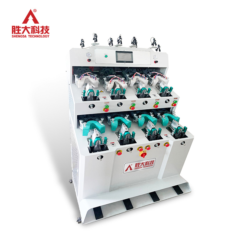 Shengda Technology Guangdong is suitable for different shoe types, intelligent horizontal four-hot four-cold heel setting machine factory outlet
