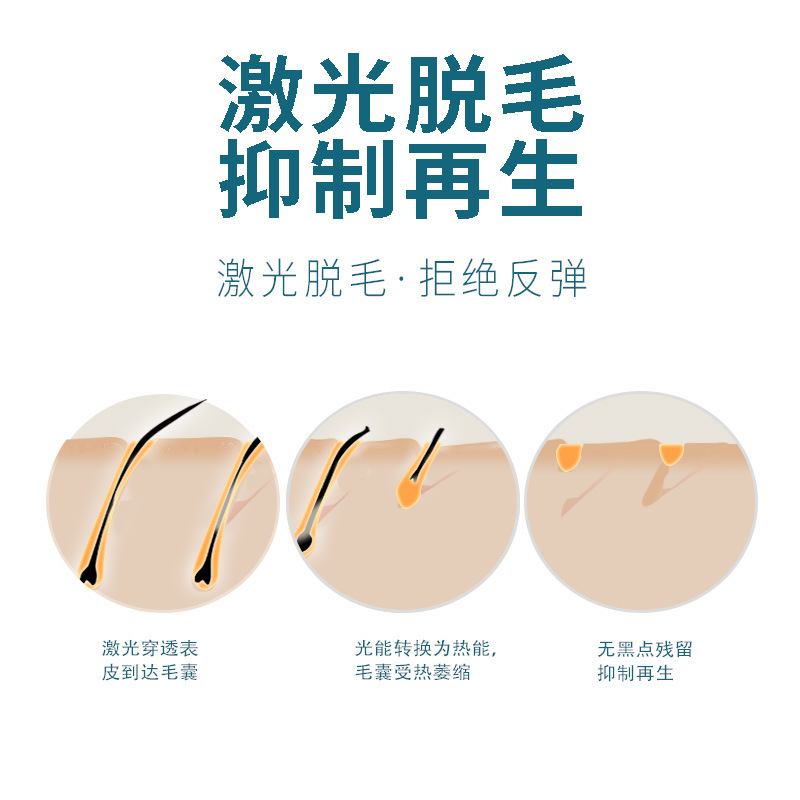 Popular Laser Hair Removal Device Beauty Salon Home Ipl Private Part Armpit Shaving Whole Body Ipl Hair Removal Device Factory Ready Stock