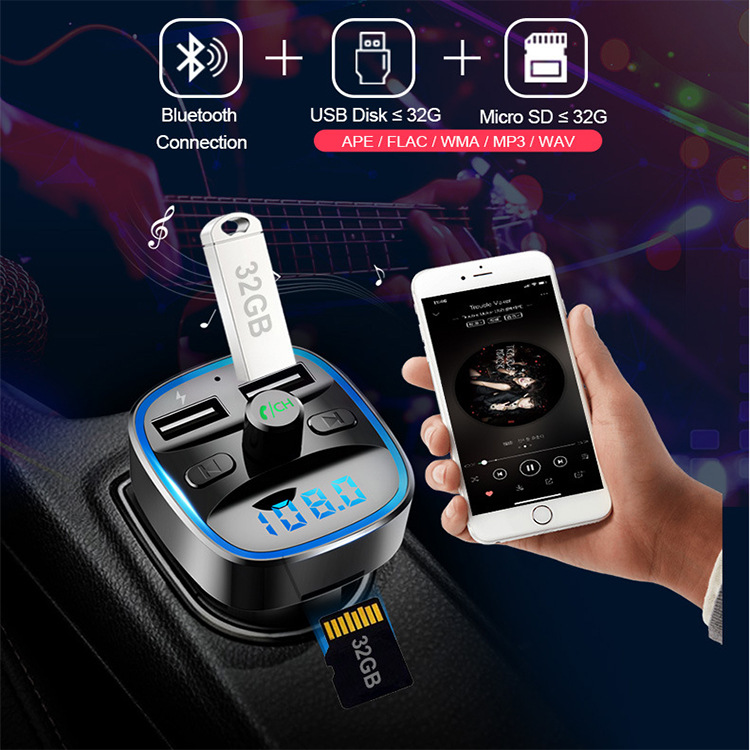 умный bluetooth навигатор для автомобиля MP3 плеер двойное зарядное устройство SUB