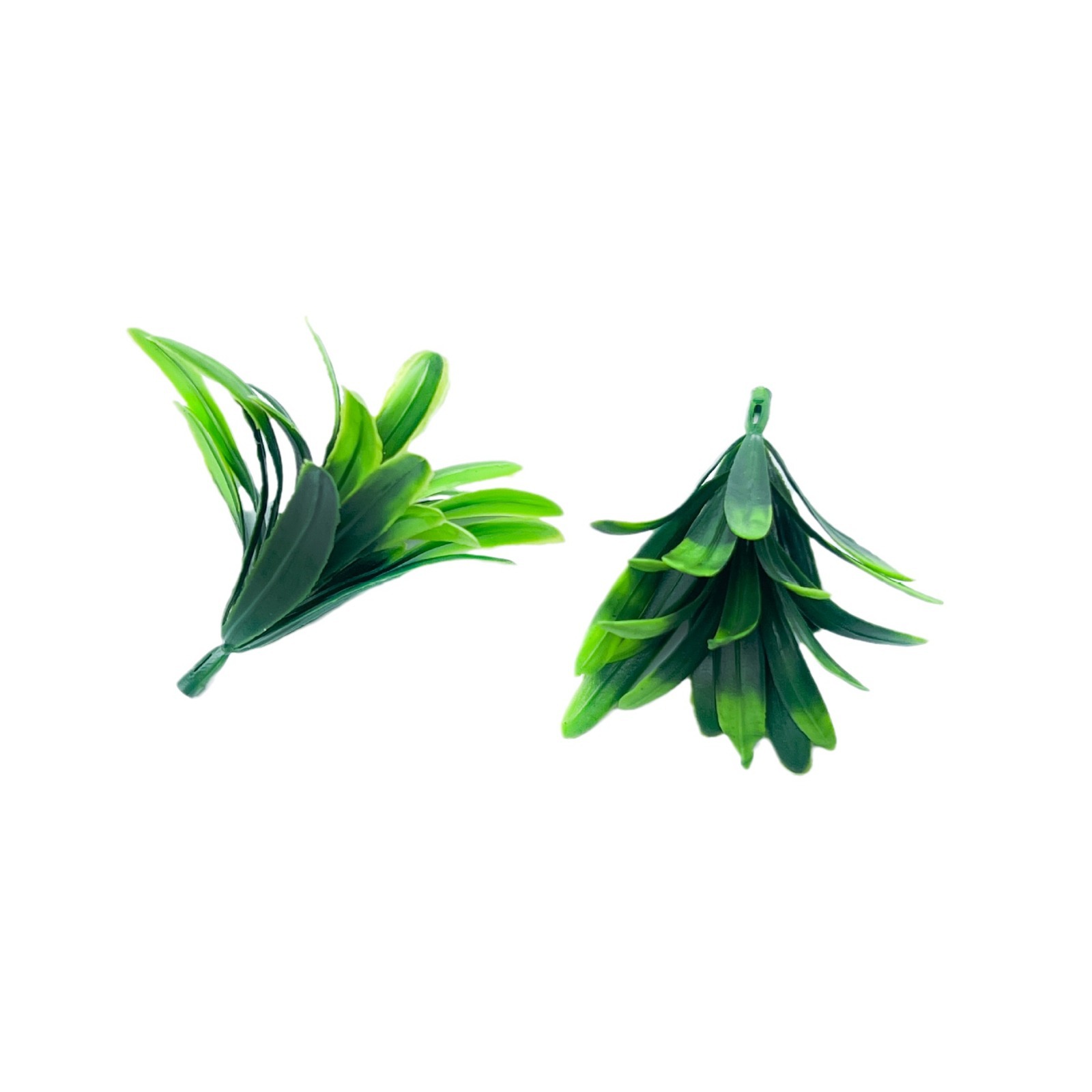Plastic artificial grass flower bouquet embellishment with grass fish tank landscaping simulation water grass fake grass eucalyptus leaves plant wall decoration