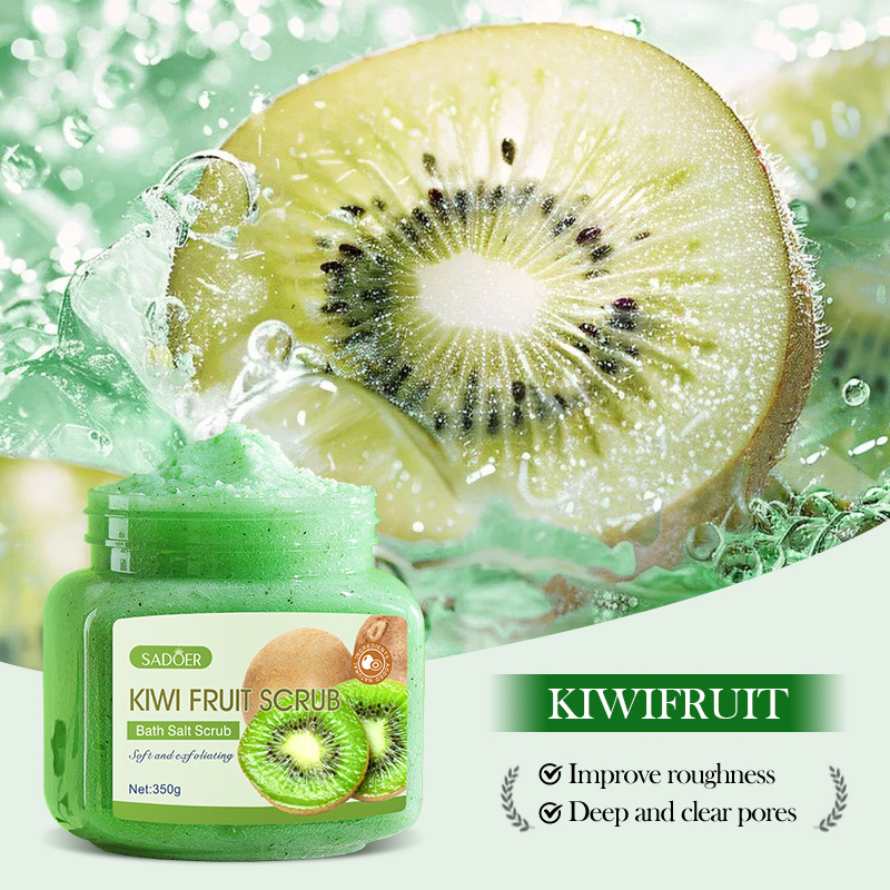 Full English Scrub Sadoer Fruit Exfoliating Purifying Cleansing Scrub Scrub Cross-Border Foreign Trade Wholesale