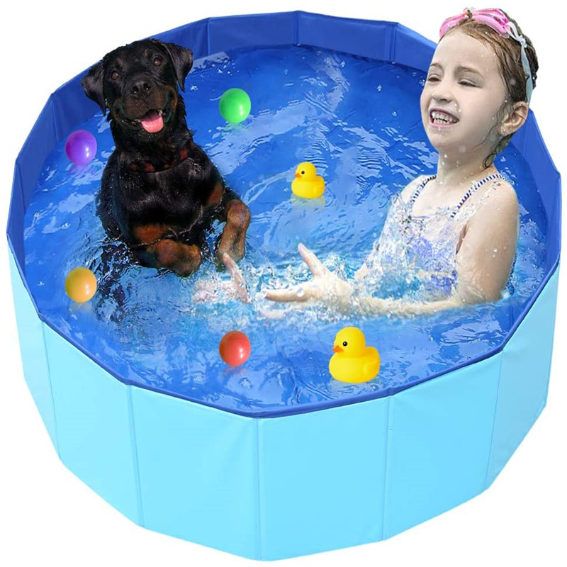 Pet Water Pool, Foldable Bath Tub, Cat Litter Pool, Large Dog Water Pool, Bath Tub, Dog House, Outdoor Bath Tub, Cross-Border Standard