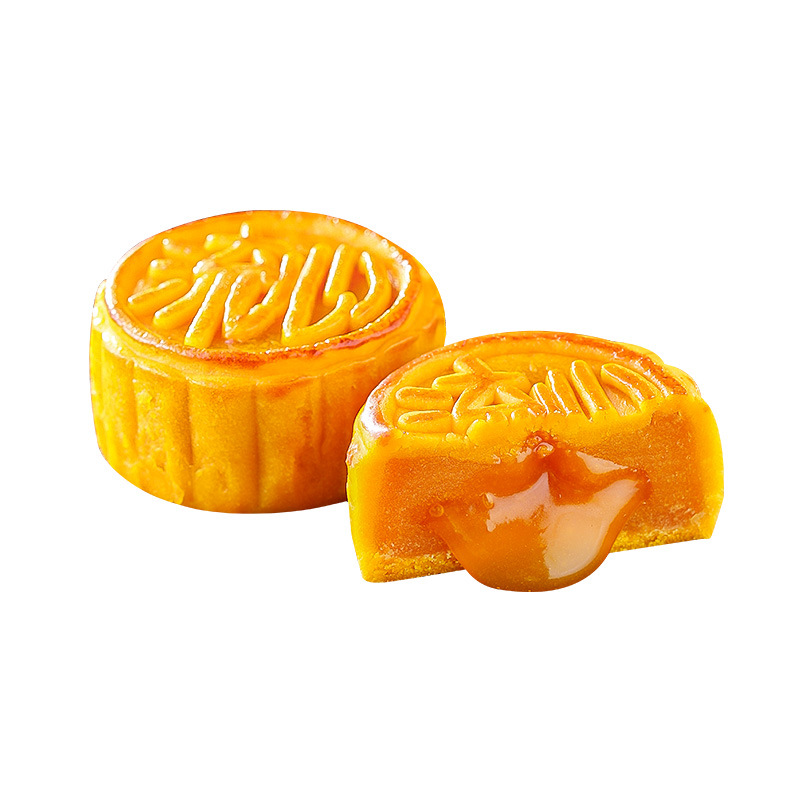 H's Wonderful Custard Mooncakes, Old-Fashioned Cantonese-Style Mid-Autumn Small Mooncakes, Bulk Internet Celebrity Snacks and Snacks Wholesale Cheap