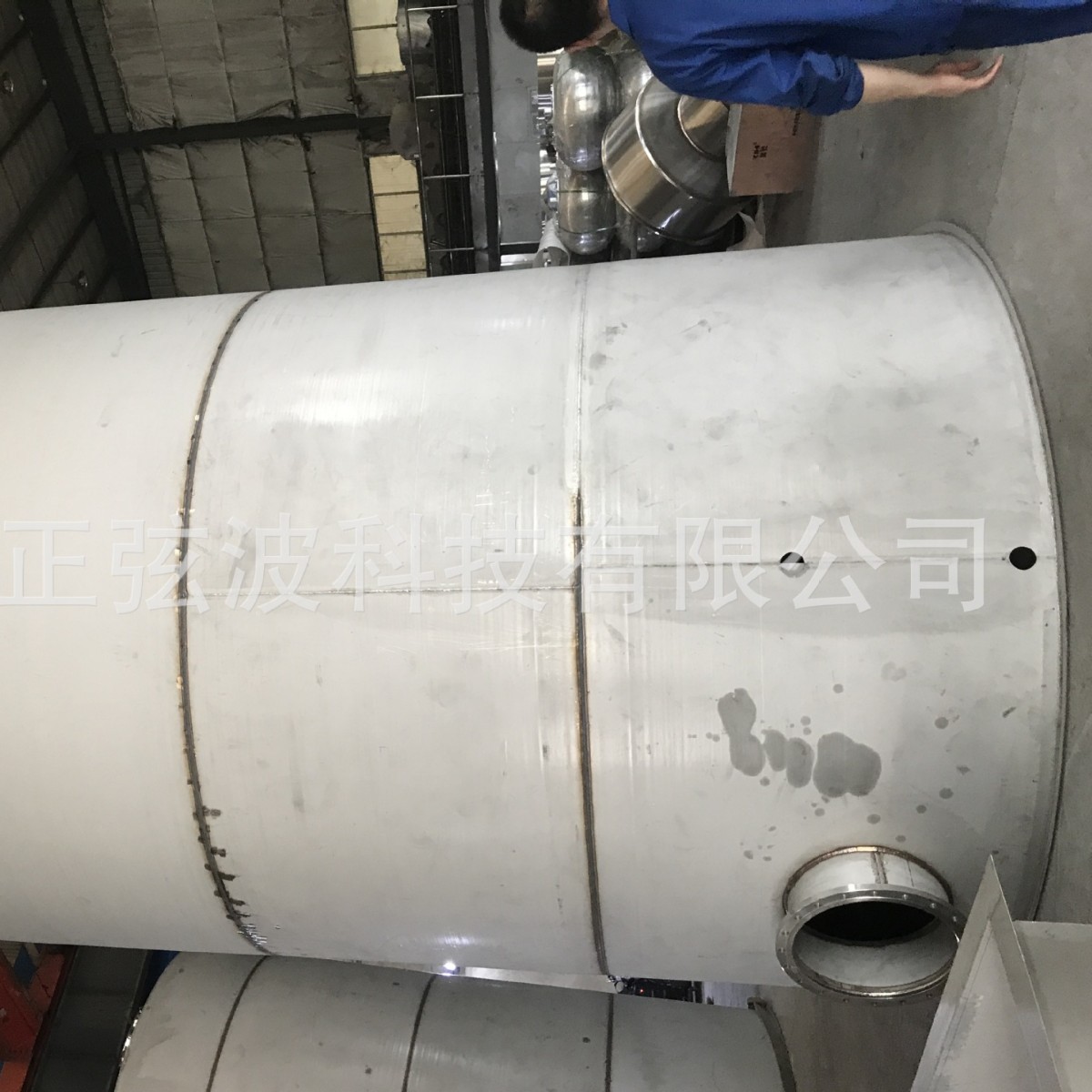 Sichuan Manufacturer Customized 46 Cubic Stainless Steel Oil Storage Tank Kitchen Waste Oil Settling Tank Middle Layer Storage Tank