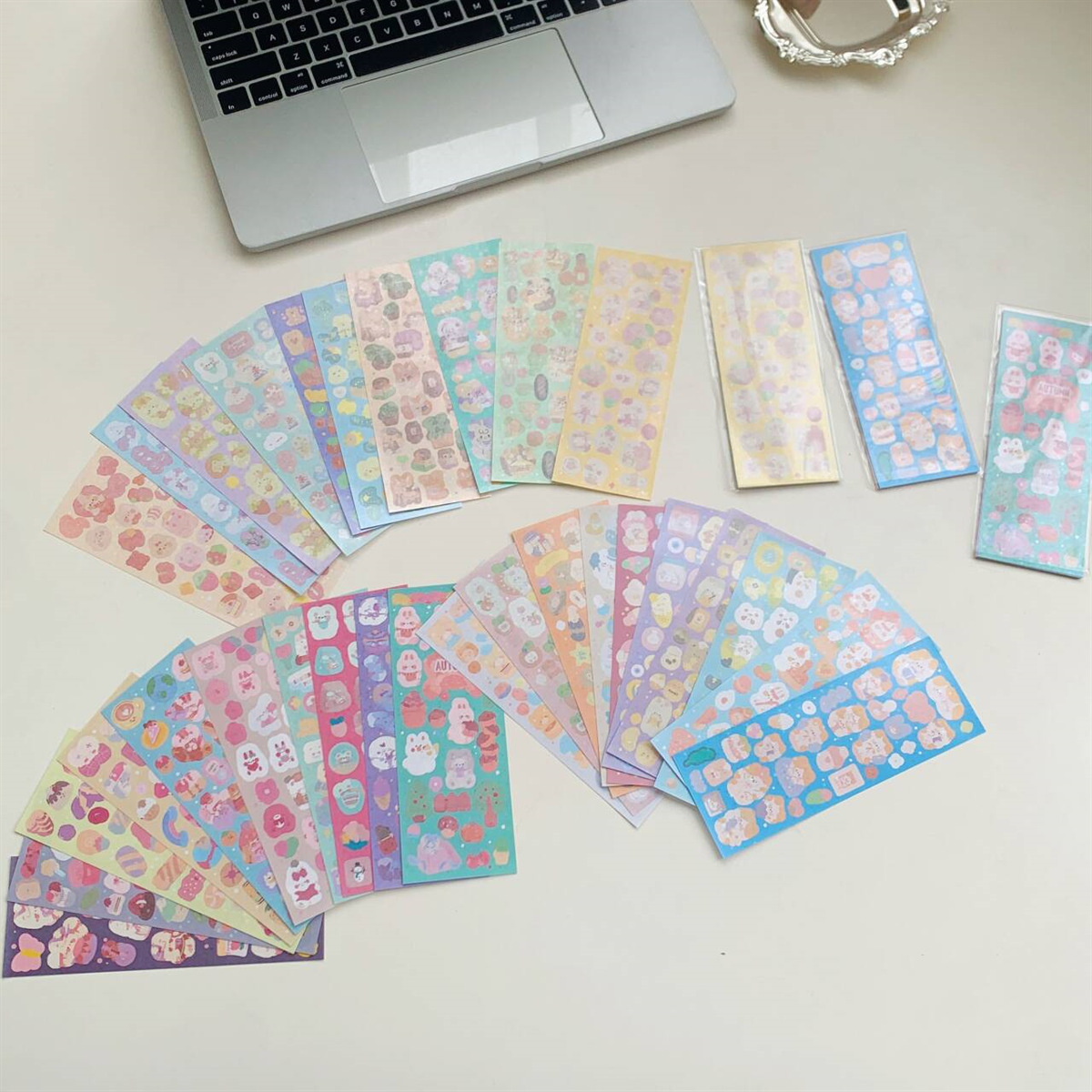 Оптовая торговля, последний заказ, поставка, группа закупок ~ милые мультяшные текстовые наклейки, декоративные наклейки