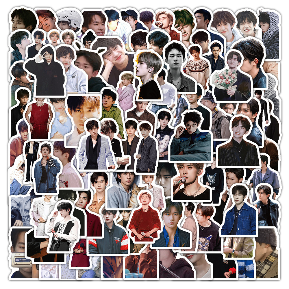 Hundreds of Celebrity Support Peripheral Stickers, Safe and Non-Toxic Handbook Materials, DIY Mobile Phone Cases, Stationery and Notebook Decorations