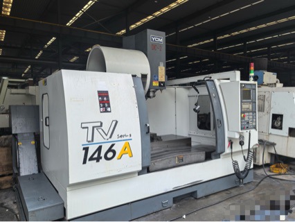 Yongjin 146A обрабатывающий центр Fanuc 200Fb система Bt40 шпиндель 8000 об/мин трехосевой жесткий рельс