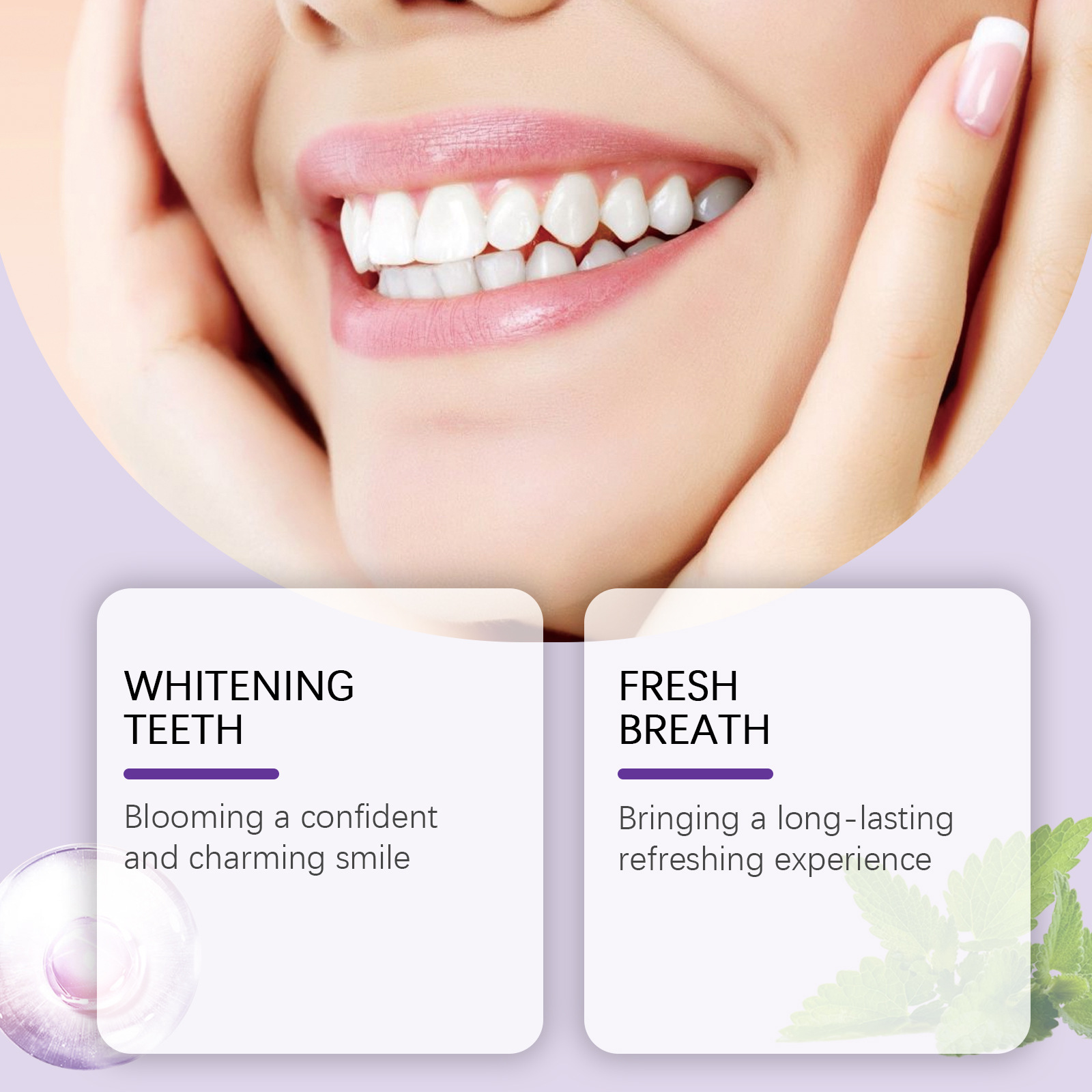 Oralhoe Tooth Powder Teeth Cleaning Long-Lasting Enjoy Fresh Protect Tooth Enamel Anti-Moth Oral Care Tooth Powder