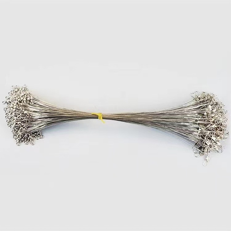 Manufacturer Wholesale Luya Front Wire Anti-Bite Wire Double-Ended Steel Wire Line Sub Fishing Gear Accessories