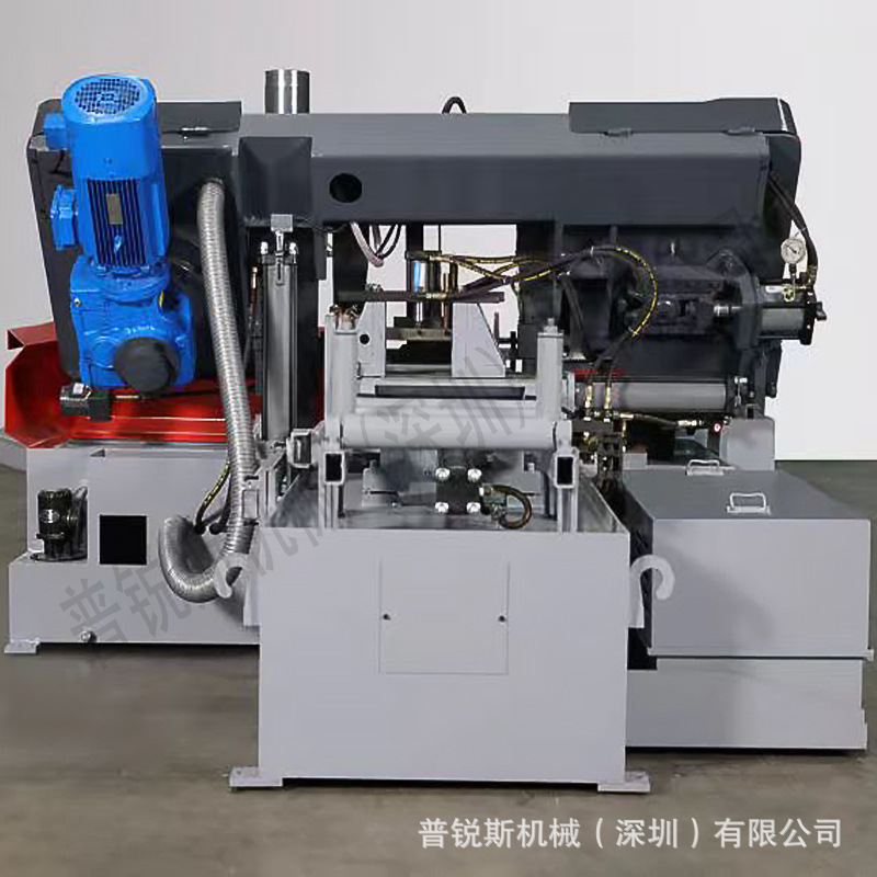 Spot Supply Double Column Horizontal Cnc Fully Automatic Metal Band Saw Machine Automatic Feeding Automatic Feeding