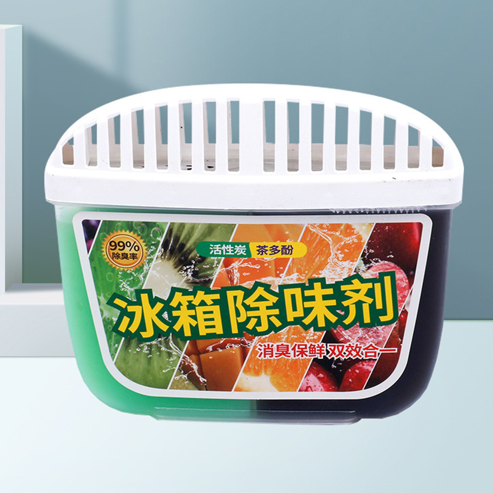 Refrigerator deodorant household refrigerator special deodorant box clean deodorant fresh odor removal double-effect deodorant box 88
