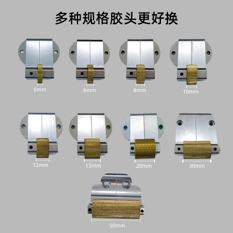 Hand-held small hot melt glue machine leather gift box manual roll glue machine hand push hot melt glue machine glue machine manufacturer