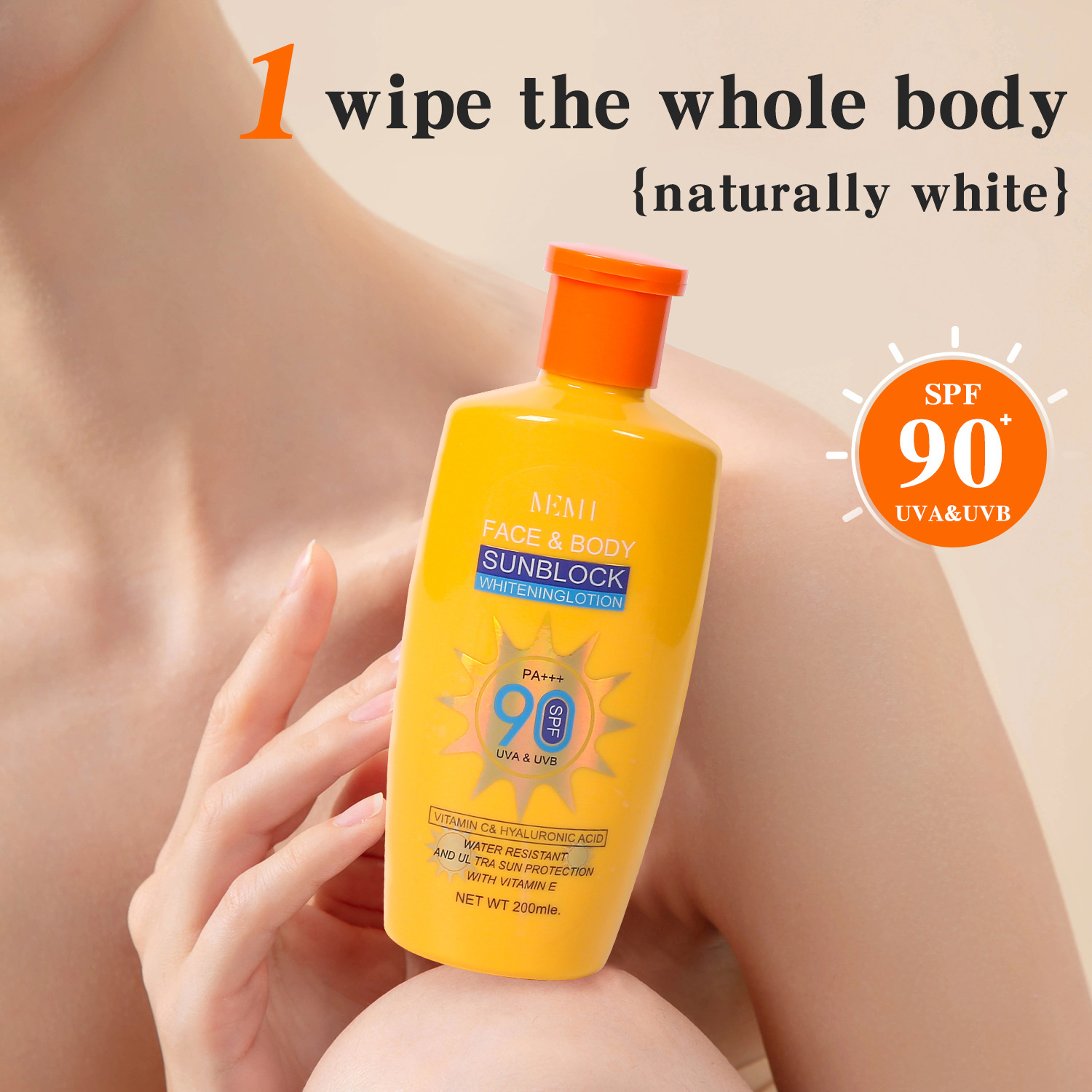 MEMI Cross-border Moisturizing Body Cream Fresh and Not Greasy