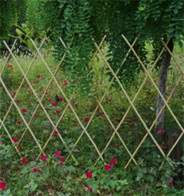 Manufacturers Custom Bamboo Fence Gardening Fence White Bamboo Fence Specifications Are Diverse
