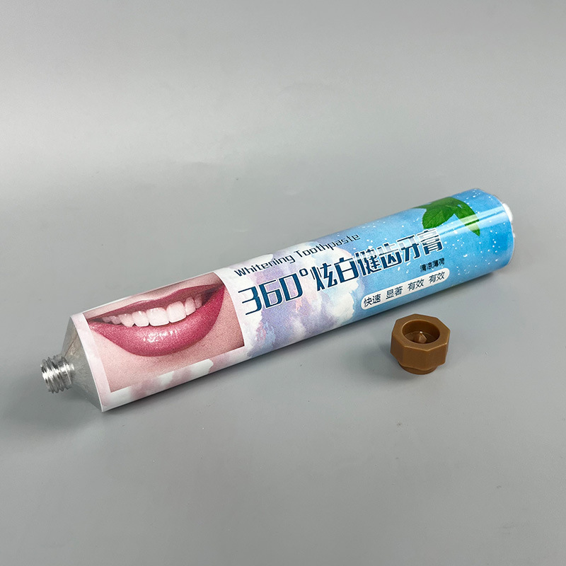 Factory toothpaste aluminum tube hand cream aluminum hose packaging metal medicinal pure aluminum tube aluminum hose packaging wholesale