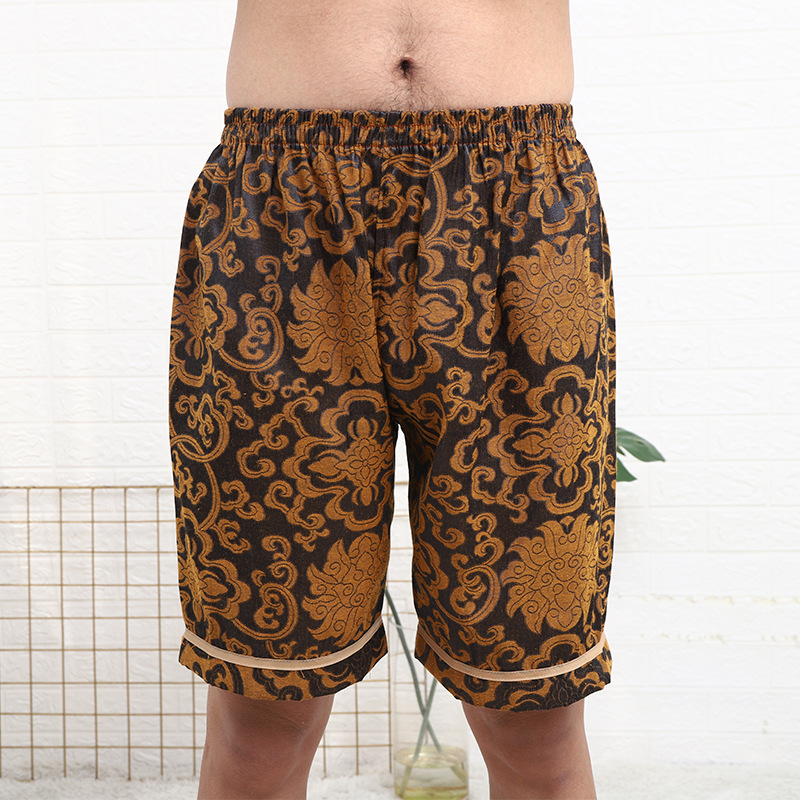 Sweatshirt Shorts Men's and Women's Bath Pants Sauna Pants Big Pants Head Foot Therapy Bath Pants Bathroom Massage Pants Beauty Salon