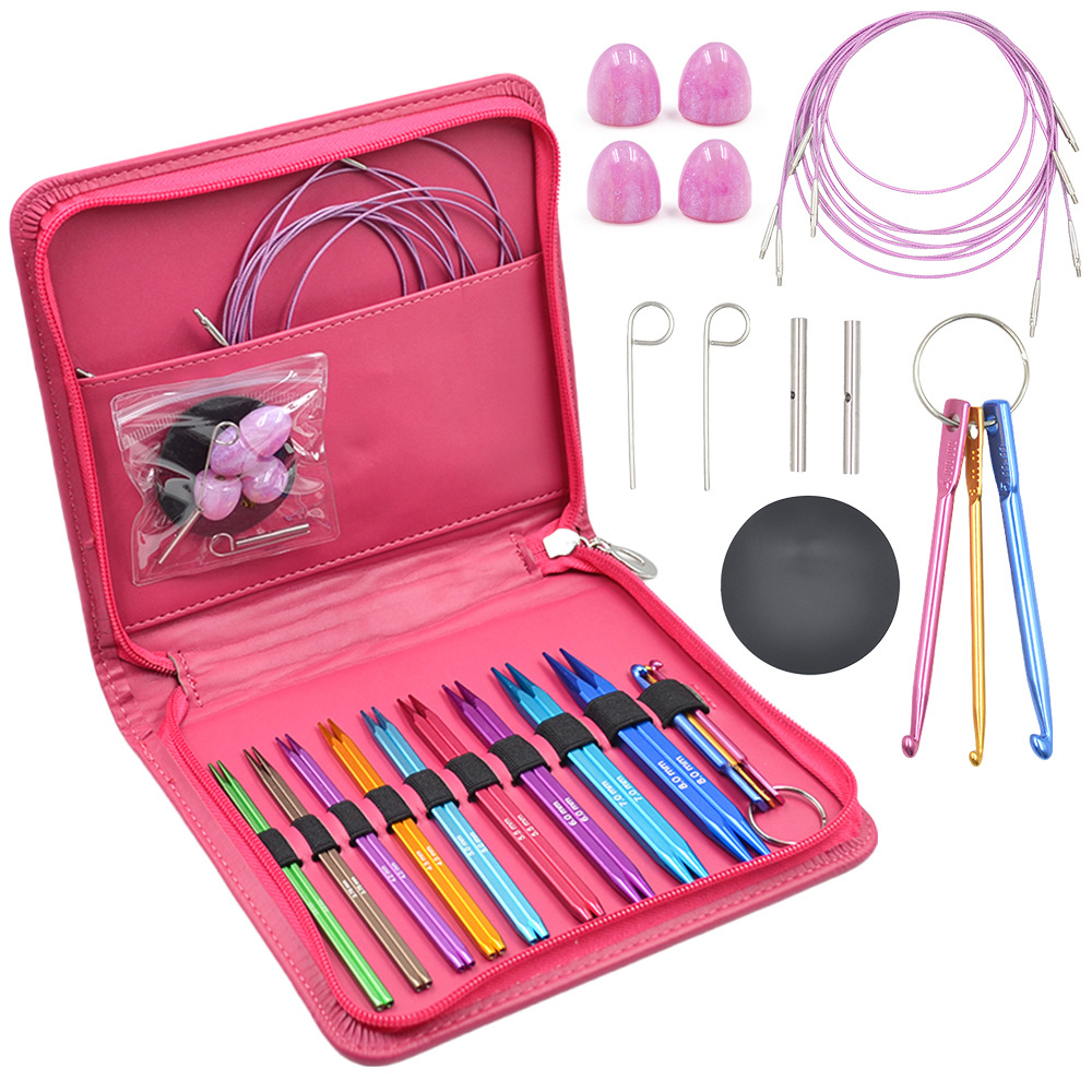 Cross-Border Detachable Circular Knitting Needles Sweater Needles Extendable Multifunctional Set Hand Knitting Needles