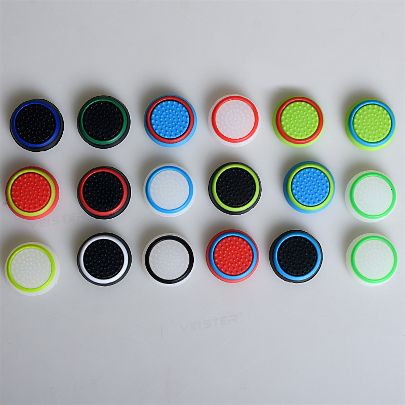 ps5 rocker cap PS3 PS4 XBOXONE 360 mushroom head key cap two-color handle silicone cap