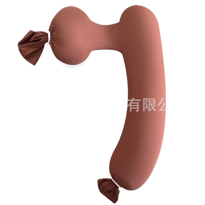 Pregnant Women's Pillow Waist Protection Side Sleeping Pillow Belly Long Pillow Pregnancy Side Sleeping Pillow U-shaped Granular Goddess Pillow PLUS
