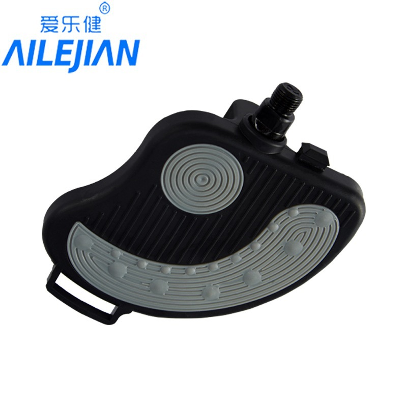 Ailejian Indoor Exercise Bike Pedal Pedal Magnetron Bike Accessories Riding Universal Cleat Large Pedal